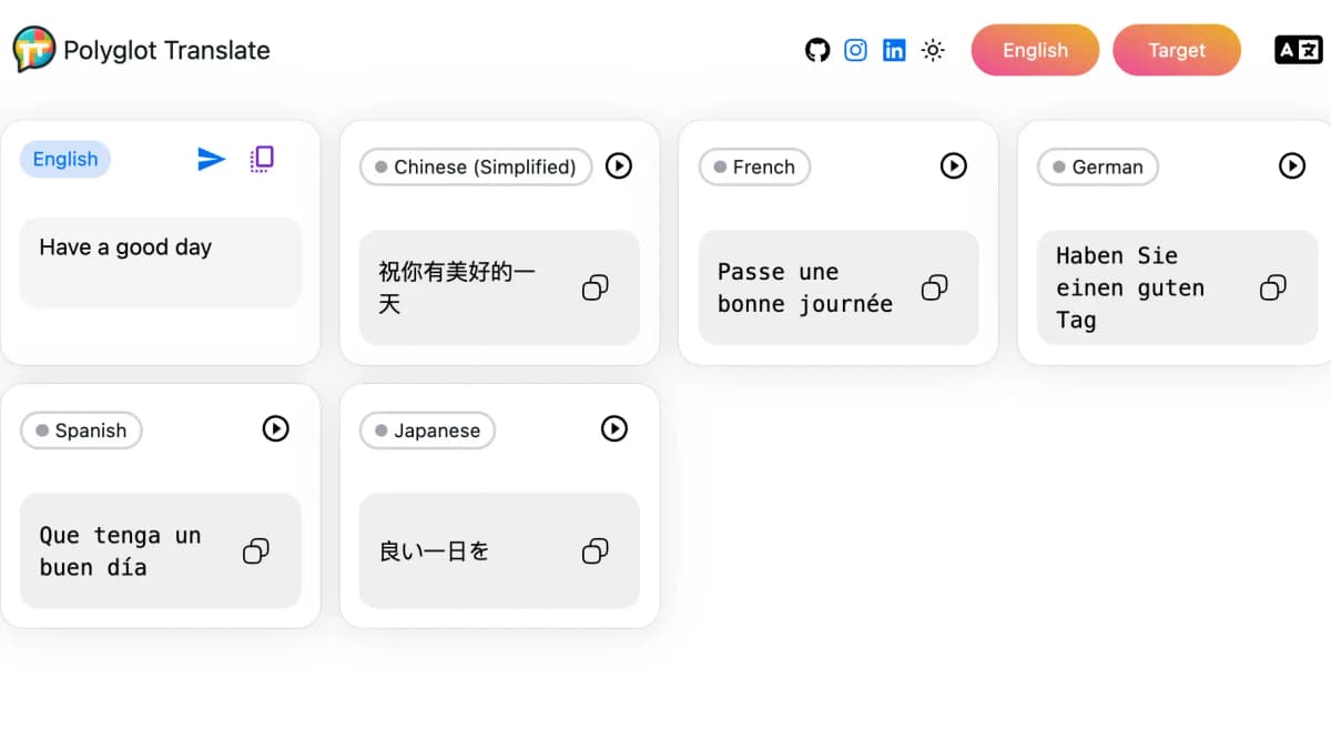 Polyglot Translate